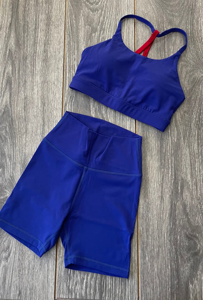 The Daybreak Passionate Purple Set - Top & Shorts