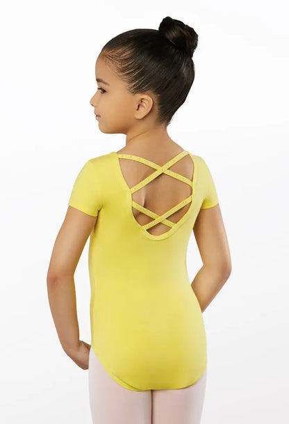 Kids Cotton Strappy Leotard