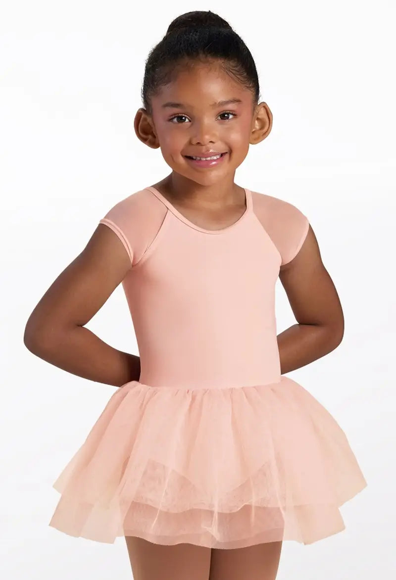**Pre-Order** Girls Cap Sleeve Tutu Dress Leo available through August 7!