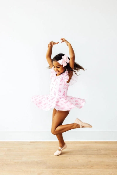 **Pre-Order**  Mila and Rose Twirling En Pointe Twirl Leotard