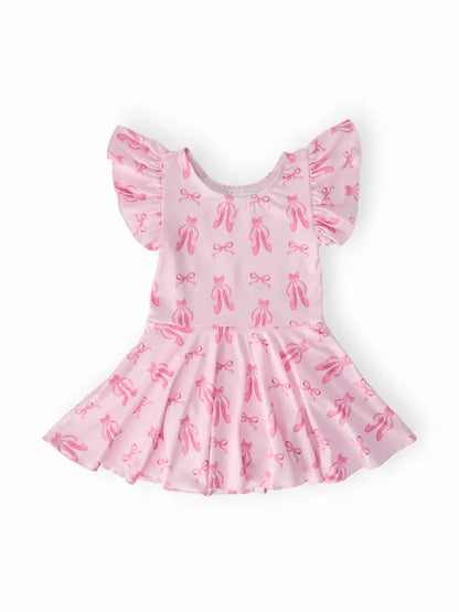 **Pre-Order**  Mila and Rose Twirling En Pointe Twirl Leotard